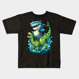 Shark Oceanic Omens Kids T-Shirt